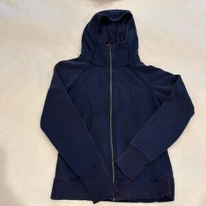 Lululemon Navy Scuba Hoodie Size 6
